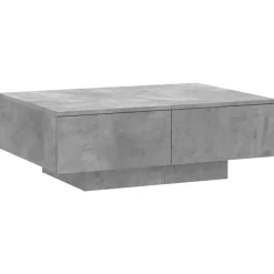 vidaXL sofabord 90x60x31 cm konstrueret træ betongrå