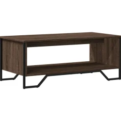 vidaXL sofabord 100x51x40 cm konstrueret træ brun egetræsfarve