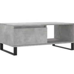 vidaXL sofabord 90x50x36,5 cm konstrueret træ betongrå
