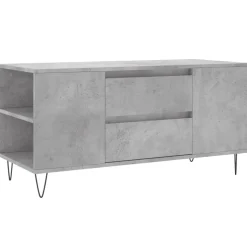 vidaXL sofabord 102x44,5x50 cm konstrueret træ betongrå