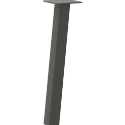 vidaXL sofabordsben 4 stk. antracit 30 cm stål