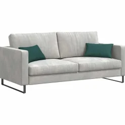 vidaXL Sofapuder 2 pcs Mørkegrøn 50 x 30 cm Stof