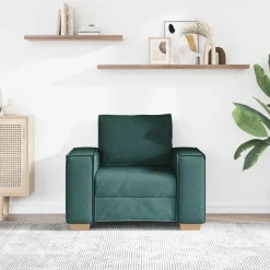 vidaXL sofastol mørkegrøn 100x78x84 cm stof