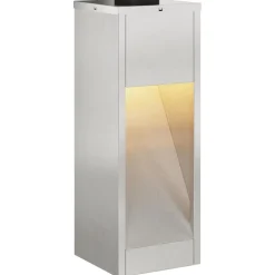vidaXL Solar Led Sti Lys 2 pcs Sølv Rustfrit stål