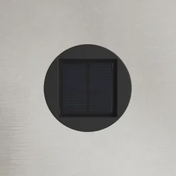 vidaXL Solar LED sti lys 2 pcs Sølv Rustfrit stål