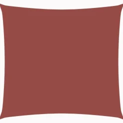 vidaXL solsejl Oxford-stof firkantet 3,6 x 3,6 m terracotta