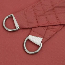 vidaXL solsejl Oxford-stof firkantet 3,6 x 3,6 m terracotta