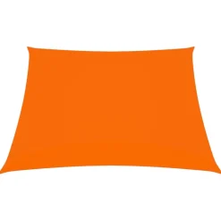 vidaXL solsejl 2,5x2,5 m firkantet oxfordstof orange