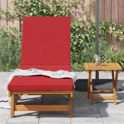 vidaXL Solstol 1-person 2 pcs Brun Massivt Akacietræ