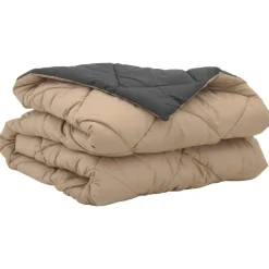vidaXL Sommer dyne Antracit og Taupe 200 x 135 cm Mikrofiber
