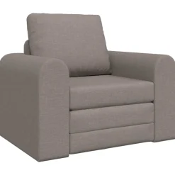 vidaXL Sovesofa Gråbrun 98 x 71 x 83 cm Stof