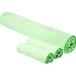 vidaXL Sports håndklæde sæt 3 pcs Grøn Polyester og polyamid