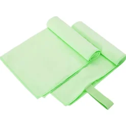 vidaXL Sportshåndklæder 2 pcs Grøn 50 x 30 cm Polyester og polyamid