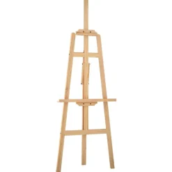 vidaXL staffeli 53,5x95x127 cm massivt fyrretræ