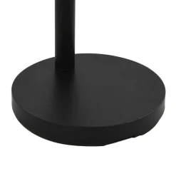 vidaXL standerlampe 200 cm 5 x E14 sort og guld