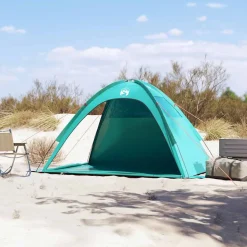 vidaXL strandtelt vandtæt havgrøn