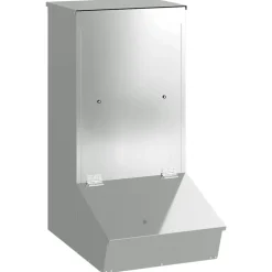 vidaXL Svinefeeder Sølv 55 x 38 x 76 cm Galvaniseret stål