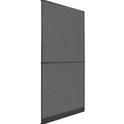 vidaXL Svingbart insektnet Anthracit og sort 100 x 215 cm