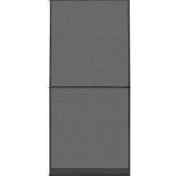 vidaXL Svingbart insektnet Anthracit og sort 100 x 215 cm