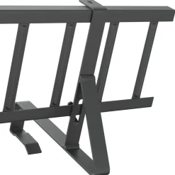 vidaXL Tag snefang Antracit 100 x 29,5 x 34,5 cm Stål