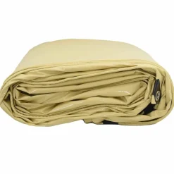 vidaXL Tarpaulin 650g / m² Beige 3 x 3 m Lærred med PVC-belægning