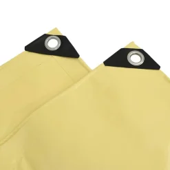 vidaXL Tarpaulin 650g / m² Beige 3 x 3 m Lærred med PVC-belægning