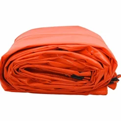 vidaXL Tarpaulin 650g / m² Orange 2 x 3 m Lærred med PVC-belægning