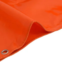 vidaXL Tarpaulin 650g / m² Orange 2 x 3 m Lærred med PVC-belægning