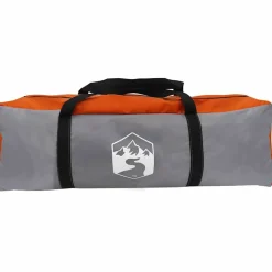 vidaXL Teepee Telt 8-Personer med tag Grå og orange 720 x 465 x 295 cm