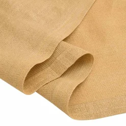 vidaXL telttæppe 200x200 cm HDPE sandfarvet