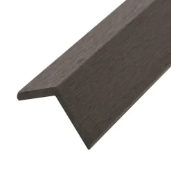 vidaXL terrassevinkellister 5 stk. WPC 170 cm mørkebrun