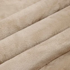 vidaXL Throw tæppe Beige 130 x 150 cm Fleece