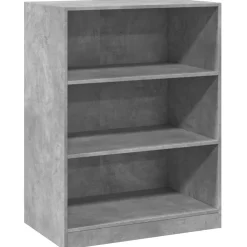 vidaXL tøjreol 77x48x102 cm konstrueret træ betongrå