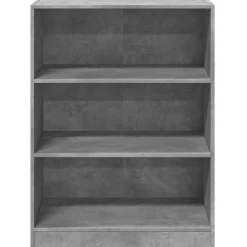 vidaXL tøjreol 77x48x102 cm konstrueret træ betongrå