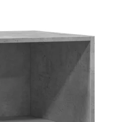 vidaXL tøjreol 77x48x102 cm konstrueret træ betongrå