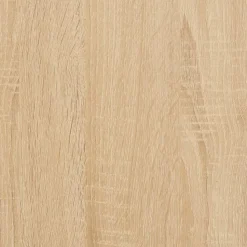 vidaXL tøjstativ med skoopbevaring 100x41x184 cm sonoma-eg