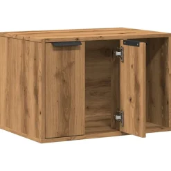 vidaXL toiletskjuler kattebakke 60x40x40 cm konstrueret træ kunsteg