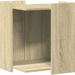 vidaXL toiletskjuler kattebakke 42x42x51 cm konstrueret træ sonoma-eg