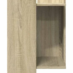 vidaXL toiletskjuler kattebakke 42x42x51 cm konstrueret træ sonoma-eg