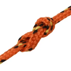 vidaXL tovværk til båd 2 mm 25 m polypropylen orange
