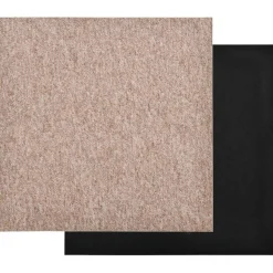 vidaXL Tæppe 20 pcs Beige 50 x 50 cm 100% Polypropylen