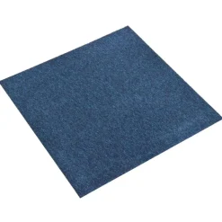 vidaXL Tæppe 20 pcs Mørk blå 50 x 50 cm 100% Polypropylen