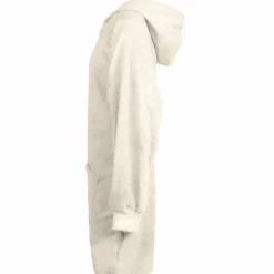 vidaXL Tæppe-hoodie KINN Creme L Bomuld