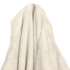 vidaXL Tæppe-hoodie KINN Creme L Bomuld