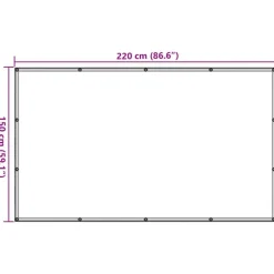 vidaXL trailernet 1,5x2,2 m HDPE grøn