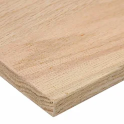 vidaXL trappemåtter 4 stk ubehandlet 70x25x2 cm massivt egetræ