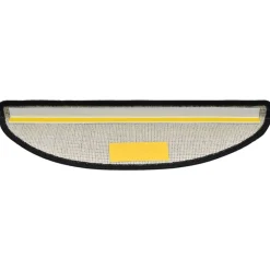 vidaXL trappemåtter 15 stk. 56x17x3 cm antracit halvrund