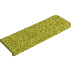 vidaXL trappemåtter 15 stk. 65x21x4 cm grønne rektangulære kant
