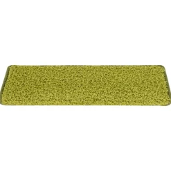 vidaXL trappemåtter 15 stk. 65x21x4 cm grønne rektangulære kant