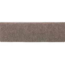 vidaXL trappemåtter selvklæbende 15 stk. 65x21x4 cm beige rektangulær kant